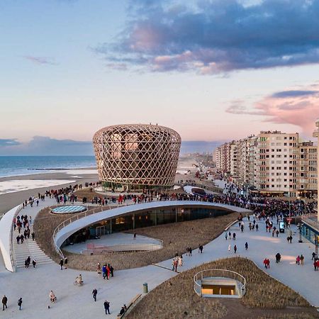 Studio Met Frontaal Zeezicht Middelkerke Eksteriør bilde